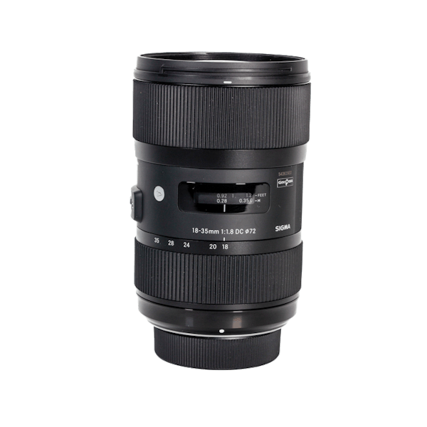 SIGMA 18-35mm F1.8 DC HSM FOR CANON