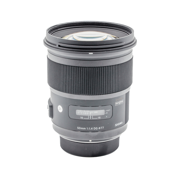 SIGMA 50mm F1.4 DG HSM [ニコン用] - レンズ(単焦点)