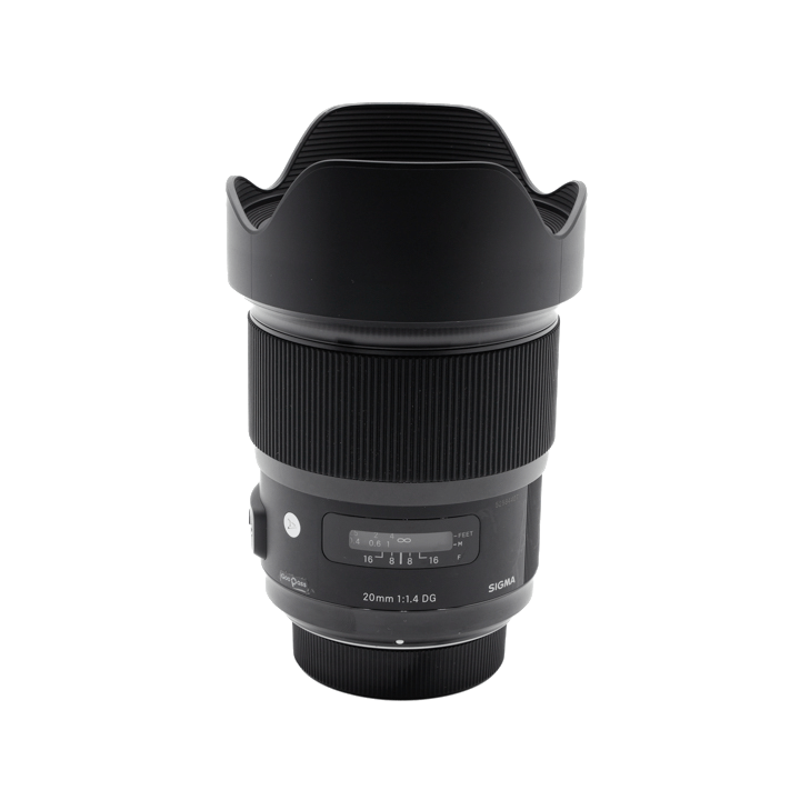 レンタル - SIGMA(シグマ)20mm F1.4 DG HSM [ニコン用] | カメラと交換