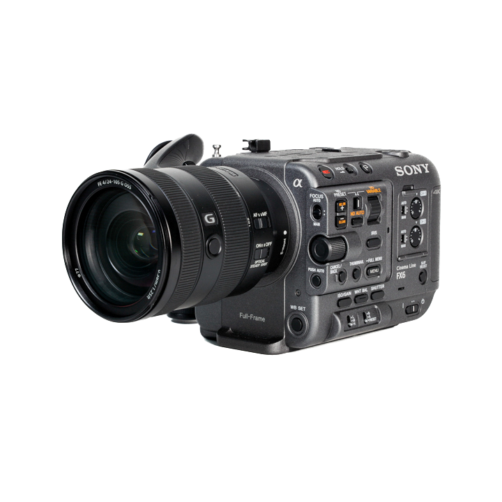 レンタル - SONY(ソニー)Cinema Lineカメラ FX6 ILME-FX6VK (FE 24-105mmレンズ付属モデル) |  カメラと交換レンズのレンタルならGOOPASS（グーパス）【公式】