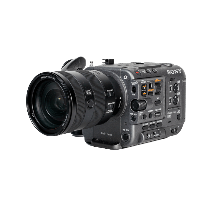 Cinema Lineカメラ FX6 ILME-FX6VK (FE 24-105mmレンズ付属モデル)