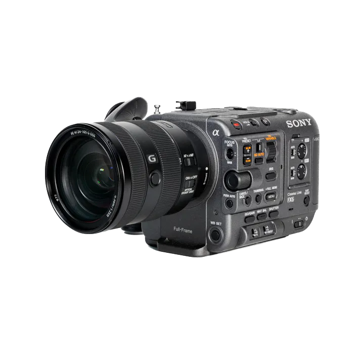 レンタル - SONY(ソニー) Cinema Lineカメラ FX6 ILME-FX6VK (FE 24