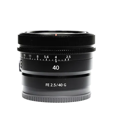 レンタル - SONY(ソニー) FE 40mm F2.5 G SEL40F25G | カメラと交換 レンタル - SONY(ソニー) FE 40mm F2.5 G SEL40F25G | カメラと交換