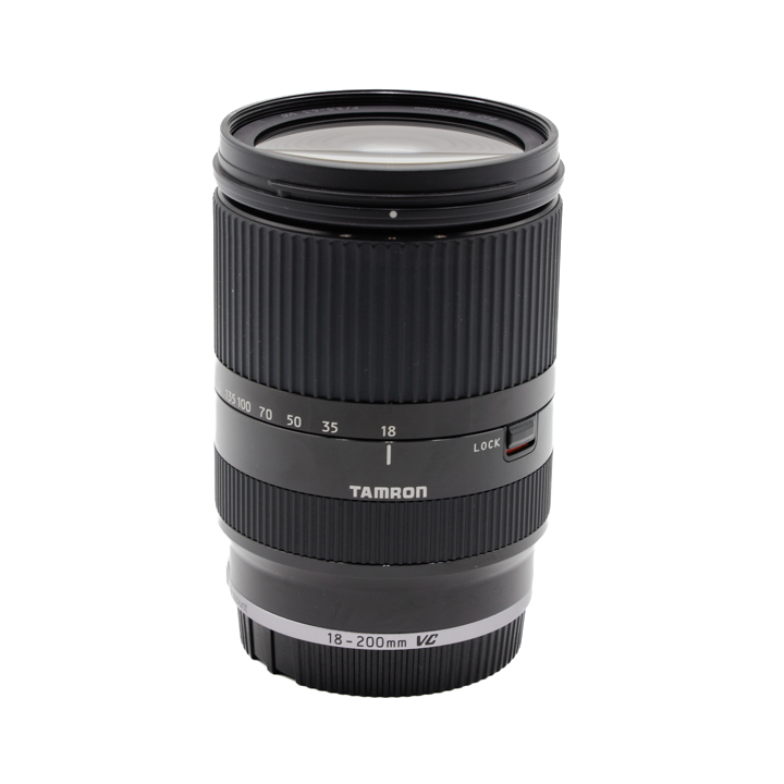 カメラレンタル - TAMRON(タムロン)18-200mm F/3.5-6.3 Di III VC (Model B011) ブラック [ソニー用] |  カメラと交換レンズのレンタルならGOOPASS（グーパス）【公式】