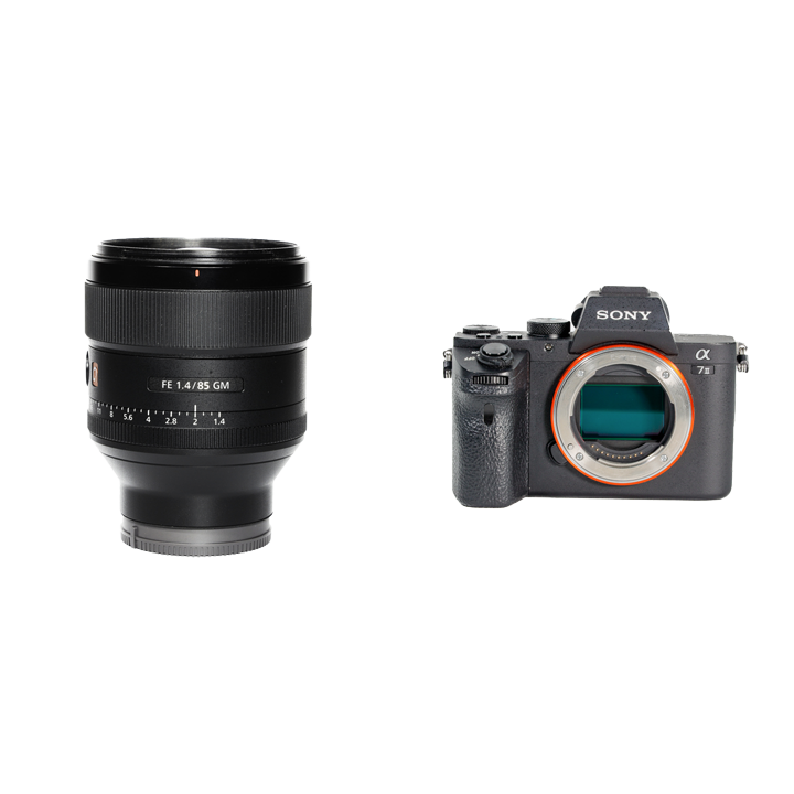 レンタル - SONY フルサイズ ポートレート撮影セット α7 II + FE 85mm F1.4 GM |  カメラと交換レンズのレンタルならGOOPASS（グーパス）【公式】