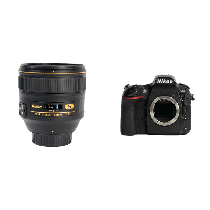 Nikon 高画素フルサイズ一眼レフ & 大口径中望遠単焦点セット D810 + AF-S NIKKOR 85mm f/1.4G