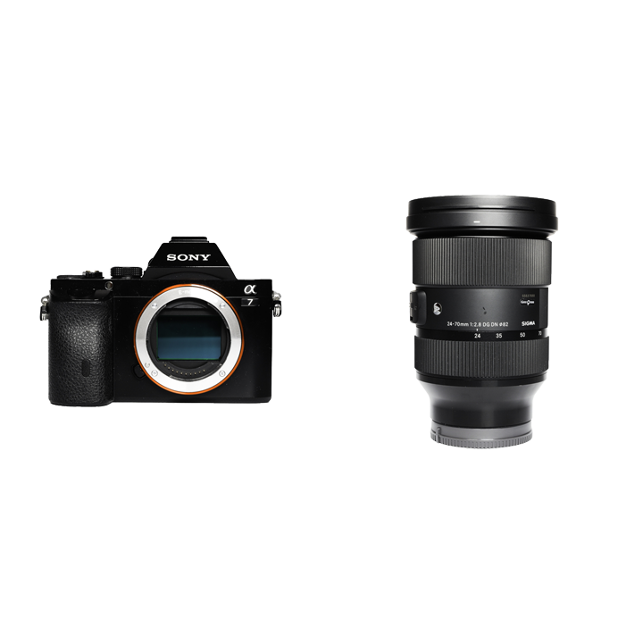 レンタル SONY フルサイズミラーレス×明るい便利ズームレンズセット α7 24-70mm F2.8 カメラと交換レンズ のレンタルならGOOPASS（グーパス）【公式】