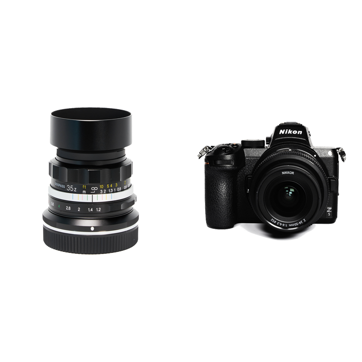 Nikon オールドレンズ風な写りを楽しめるマニュアル単焦点レンズセットZ 50 16-50 VR レンズキット + フォクトレンダー NOKTON  D35mm F1.2