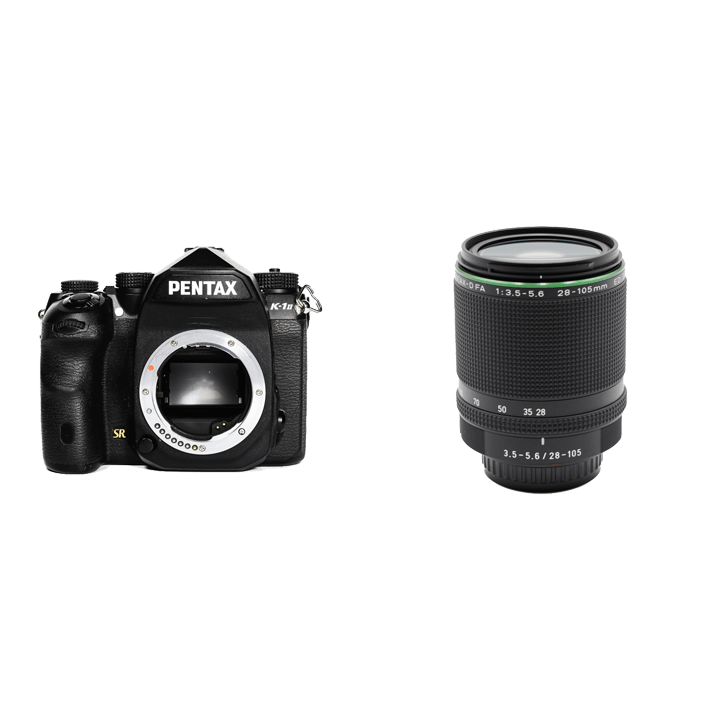 PENTAX 最新フルサイズ一眼レフ & 万能ズームレンズセット K-1 Mark II + HD PENTAX-D FA  28-105mmF3.5-5.6ED DC WR