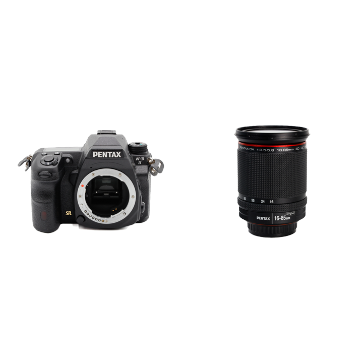 PENTAX 軽快一眼レフ & 標準ズームセット K-3 II + HD PENTAX-DA 16-85mmF3.5-5.6ED DC WR