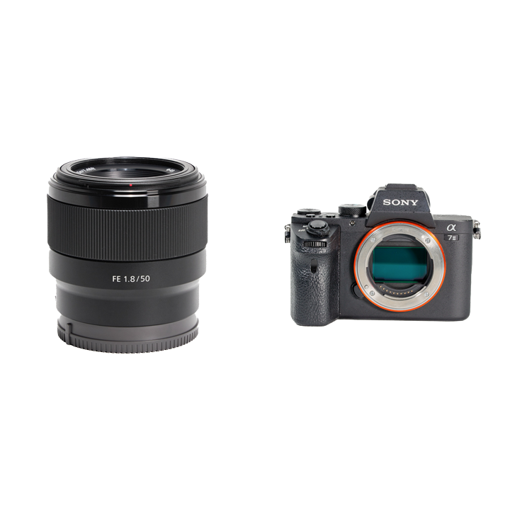 SONY FE 50mm f1.8 単焦点レンズ