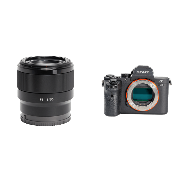 レンタル - SONY フルサイズ単焦点本格デビューセット α7 II + FE 50mm