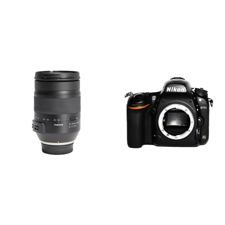 Nikon 軽快フルサイズ一眼レフ & ポートレートズームセット D750 + 35-150mm F/2.8-4 Di VC OSD