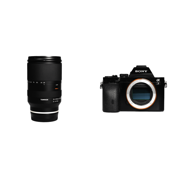 sony α7 ILCE-7R + 28mm f2.0 レンズセット - カメラ