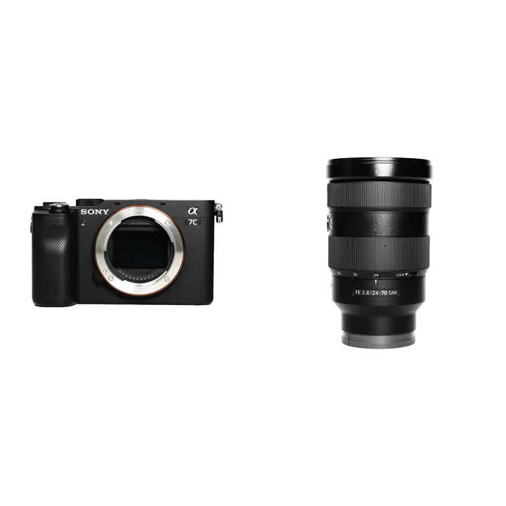 SONY α7C [ブラック] Gマスター標準ズームセット α7C ILCE-7C [ブラック] + FE 24-70mm F2.8 GM