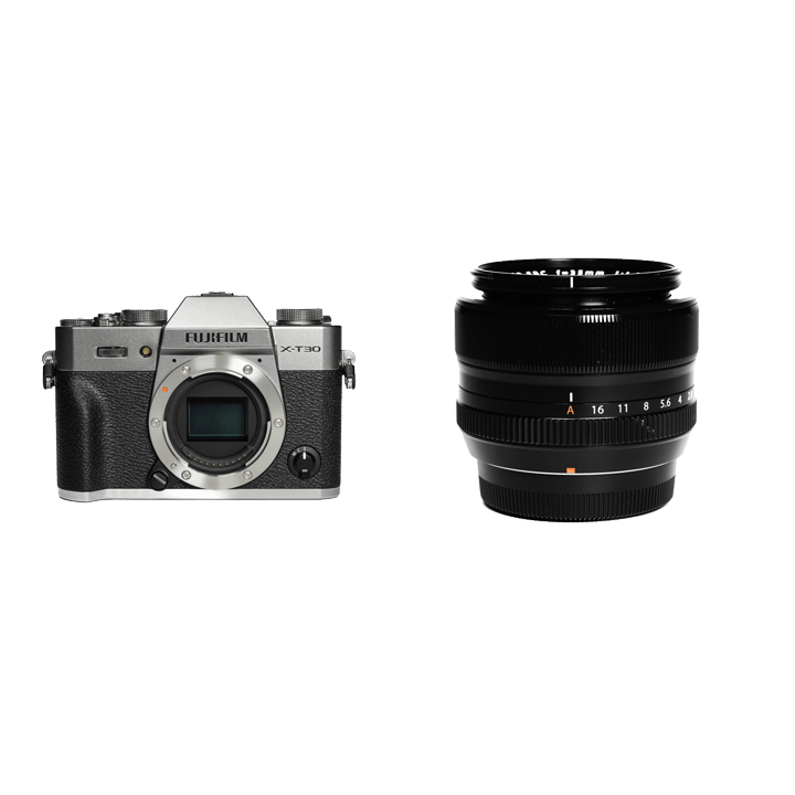 レンタル - FUJIFILM お手軽ミラーレス & ボケる標準単焦点セット X