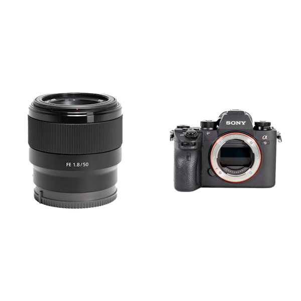 レンタル - SONY α9 & 標準単焦点レンズセット α9 + FE 50mm F1.8