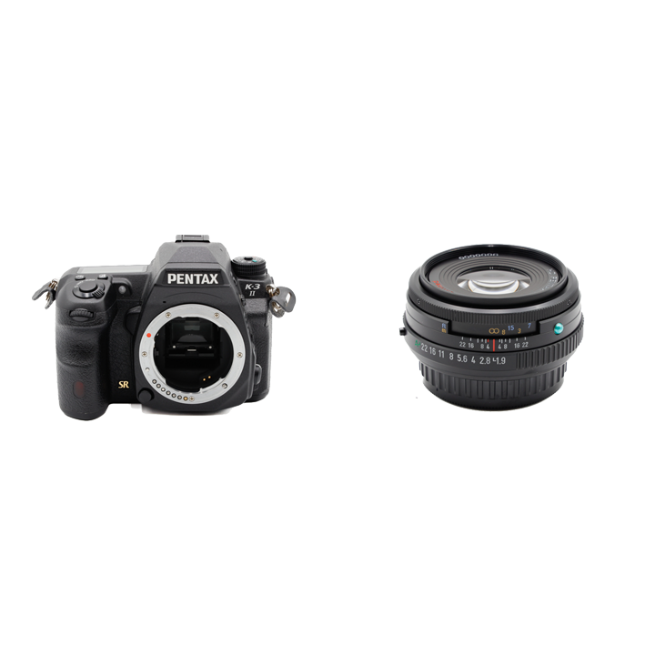 PENTAX 軽快一眼レフ & コンパクトなLimited単焦点セット K-3 II + HD PENTAX-FA 43mmF1.9 Limited [ブラック]