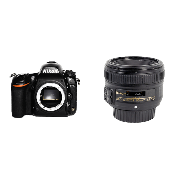 【縦グリ付き】Nikon D750 + Nikkor 50mm f1.8G