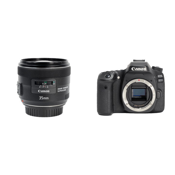 レンタル - Canon(キヤノン)EOS 80D ボディ | カメラと交換レンズの 