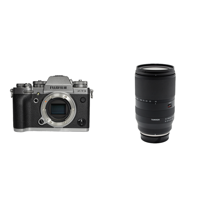 デジタルカメラ FUJIFILM X-T3 TAMRON 18-300mm レンタル - FUJIFILM 万能ミラーレス＆TAMRON高倍率ズームセット X-T3