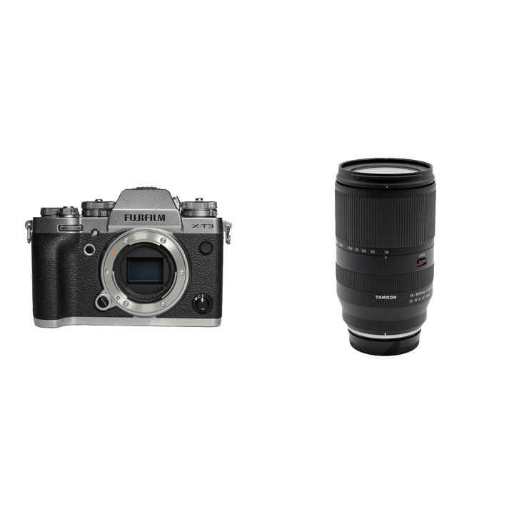 レンタル - FUJIFILM 万能ミラーレス＆TAMRON高倍率ズームセット X-T3