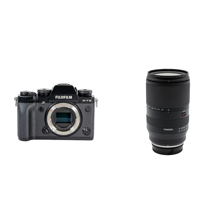 FUJIFILM 万能ミラーレス＆TAMRON高倍率ズームセット X-T3 ボディ [ブラック] + 18-300mm F/3.5-6.3 Di III-A VC VXD