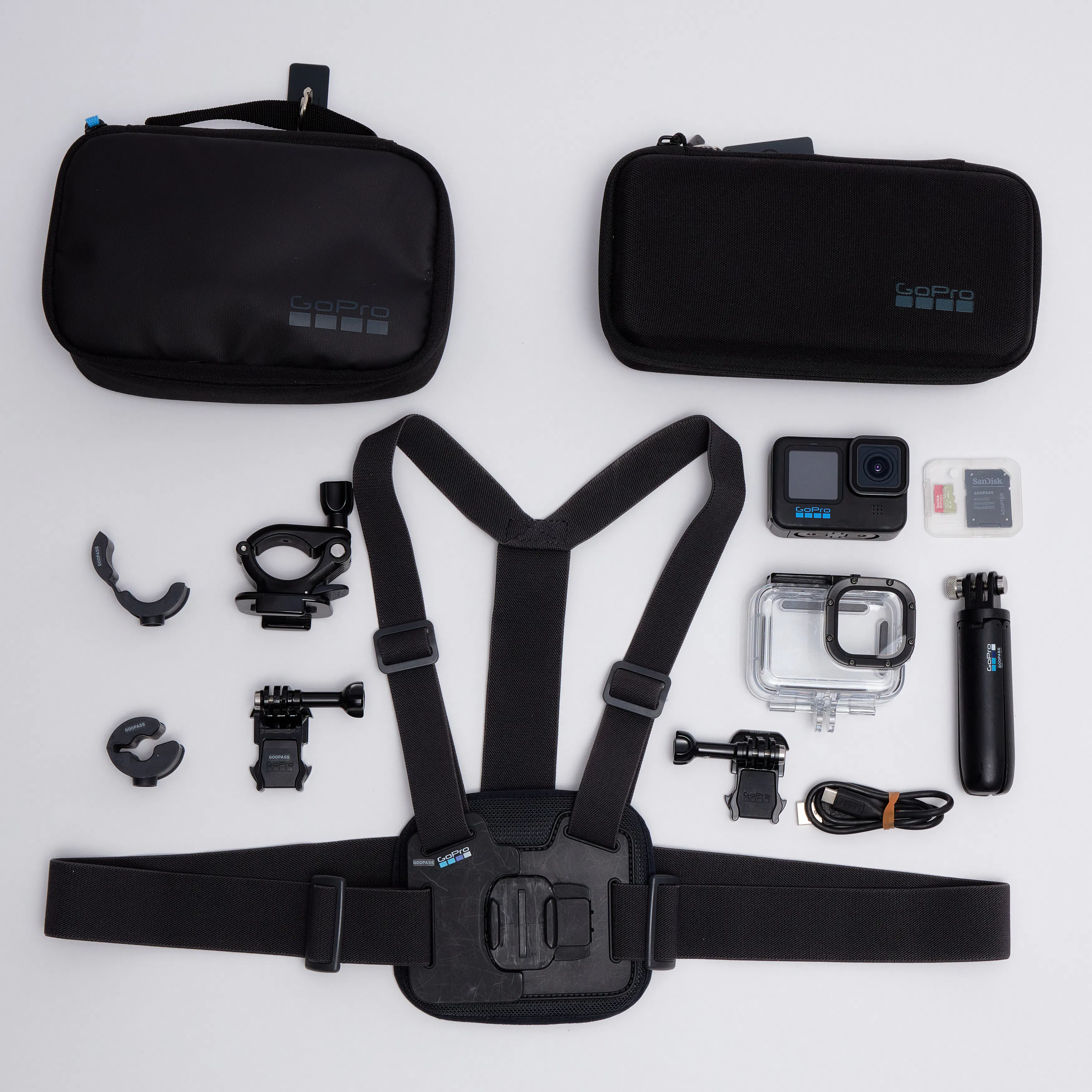 レンタル - GoPro スポーツ撮影セット HERO10 BLACK CHDHX-101-FW + 