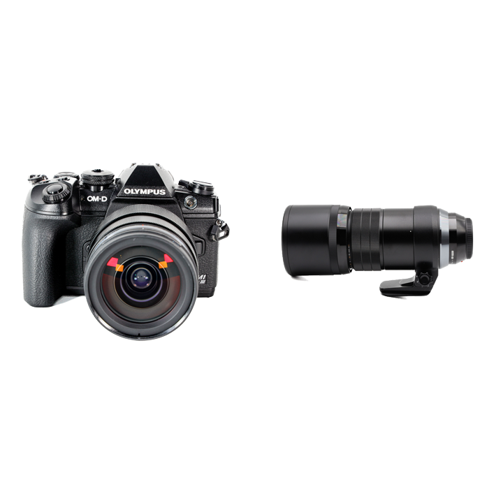 レンタル - OLYMPUS OM-D E-M1 Mark III u0026 F2.8通しダブルズームセット(標準+望遠/テレコン付き) OM-D E-M1 Mark  III + ED 12-40mm F2.8 PRO + ED 40-150mm F2.8 PRO 1.4x テレコンバータ | カメラと交換レンズ のレンタルならGOOPASS（グーパス）【公式】