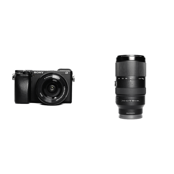 レンタル SONY 小型ミラーレス＆ダブルズームセット α6400 16-50mm F3.5-5.6 70-350mm F4.5-6.3  カメラと交換レンズのレンタルならGOOPASS（グーパス）【公式】