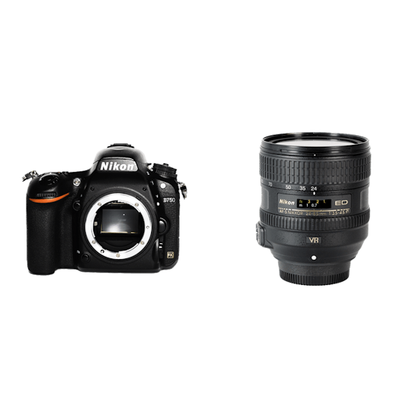 Nikon 軽快フルサイズ一眼レフ＆軽量標準ズームセット　D750 + AF-S NIKKOR 24-85mm f/3.5-4.5G ED VR