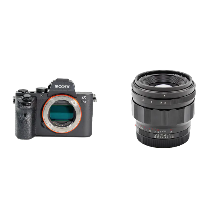 レンタル - SONY α7 II & 超大口径マニュアルフォーカスレンズセット