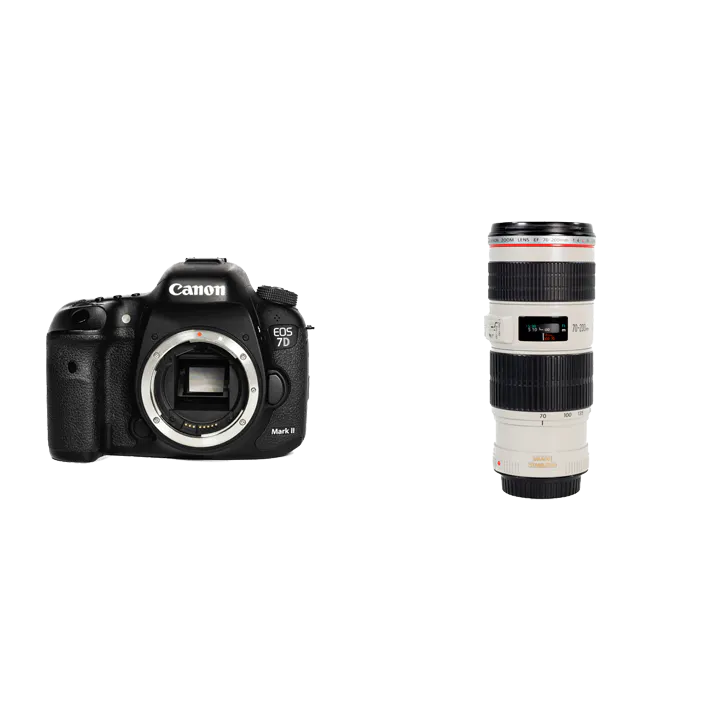 レンタル - Canon 高速連写一眼レフ&スポーツ向け望遠ズームセット