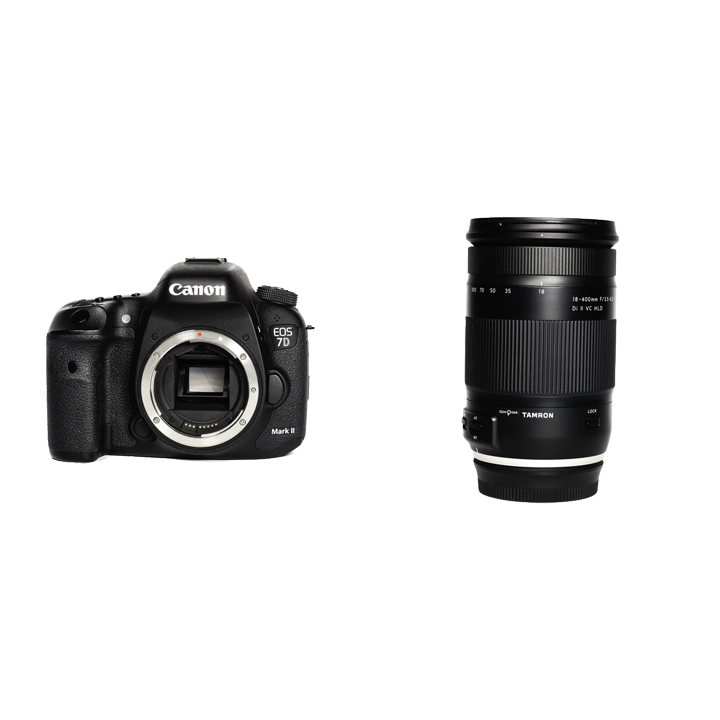 レンタル - Canon 高速連写一眼レフ＆高倍率ズームセット EOS 7D 