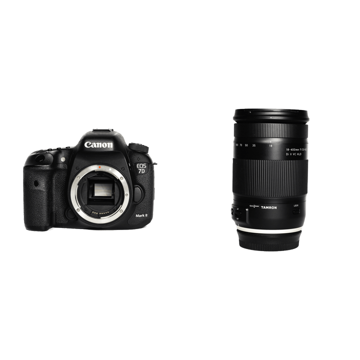 レンタル - Canon 高速連写一眼レフ＆高倍率ズームセット EOS 7D Mark