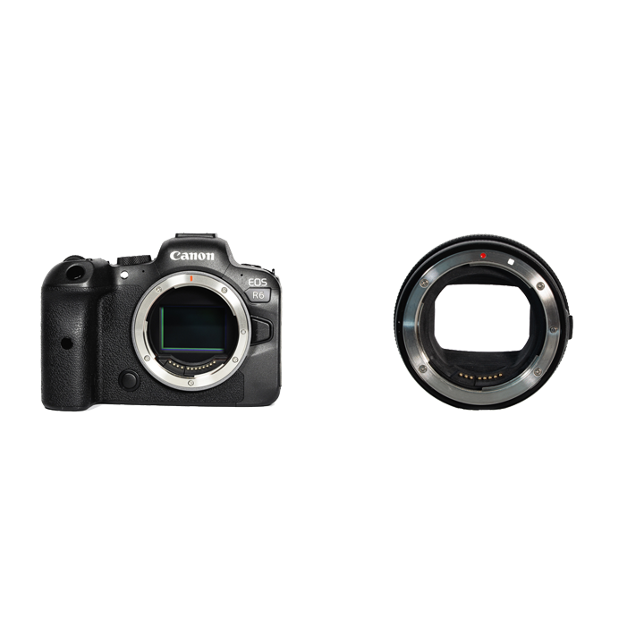 レンタル - Canon EOS R6 コントロールリング付きマウントアダプター 