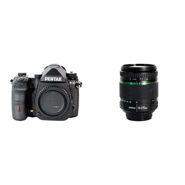 【美品】ペンタックス K-3ボディ レンズ3種 レンタル - PENTAX(ペンタックス) K-3 Mark III ボディ [ブラック