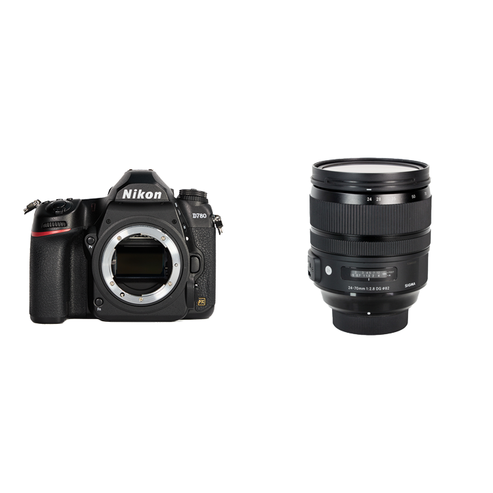 レンタル - Nikon 最新フルサイズ一眼レフ＆シャープな描写の標準 