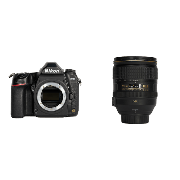 レンタル - Nikon 万能フルサイズ一眼レフ＆万能ズームセット D780 +