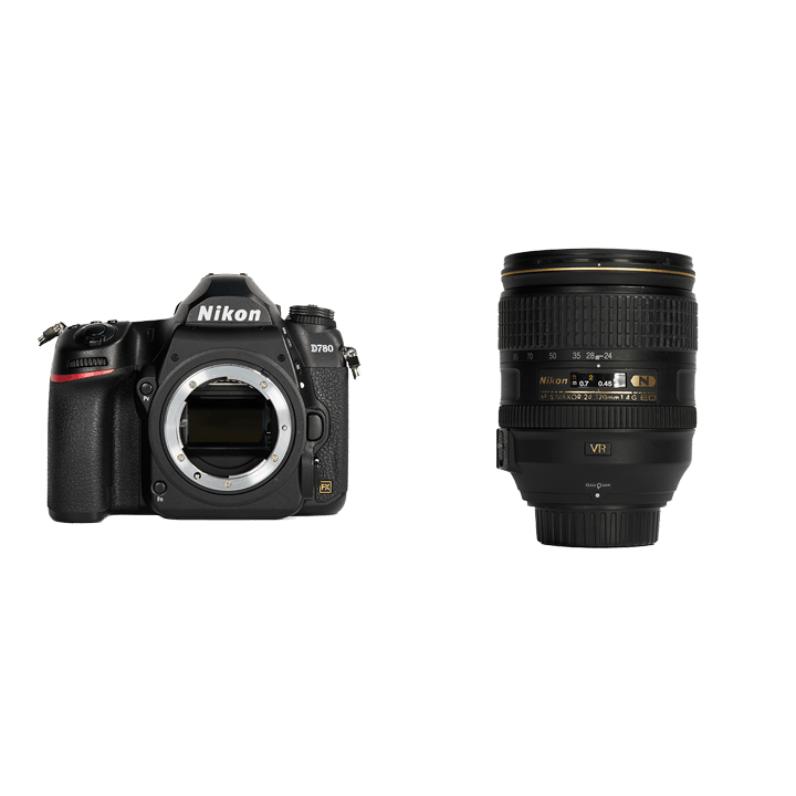 Nikon 万能フルサイズ一眼レフ＆万能ズームセット　D780 + AF-S NIKKOR 24-120mm f/4G ED VR