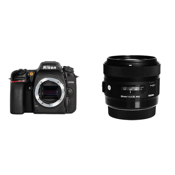 Nikon d7500 レンズキット + 単焦点レンズ