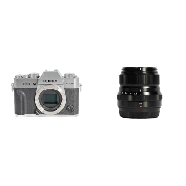 レンタル - FUJIFILM お手軽ミラーレス＆単焦点レンズセット X-T30