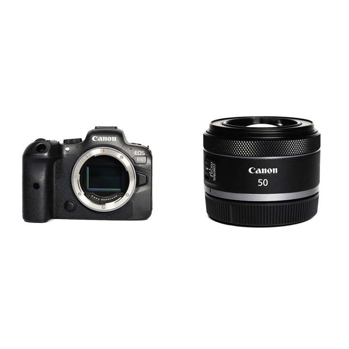 レンタル - Canon EOS R6 & 標準単焦点セット EOS R6 ボディ+ RF50mm 