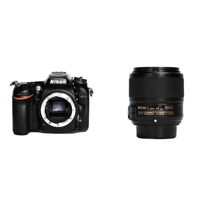 レンタル - Nikon 本格一眼レフ×単焦点スナップ撮影デビューキット