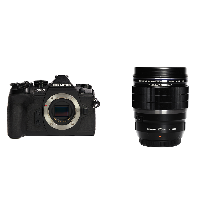 レンタル - OLYMPUS 高速連写撮影向き＆単焦点レンズセット OM-D E-M1 Mark II + 25mm F1.2 | カメラと交換レンズ のレンタルならGOOPASS（グーパス）【公式】
