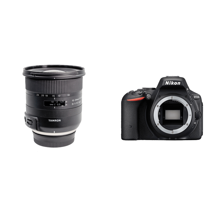 レンタル Nikon 広角レンズ本格仕様一眼レフセット D5500 +10-24mm カメラと交換レンズ のレンタルならGOOPASS（グーパス）【公式】