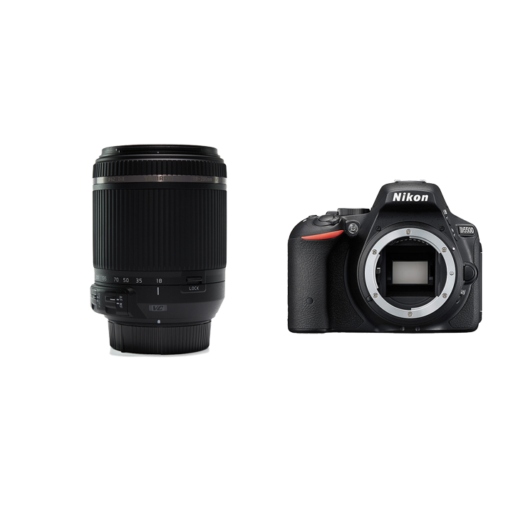 Nikon お手軽一眼レフ u0026 軽量高倍率ズームセット D5500 + 18-200mm F/3.5-6.3 Di II VC
