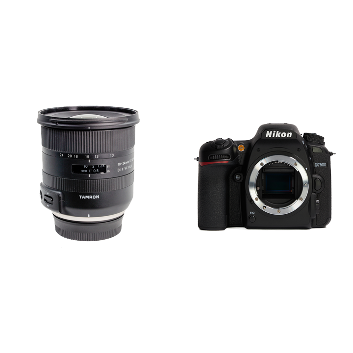 新同品 Nikon D7500 標準&望遠&単焦点トリプルレンズセット