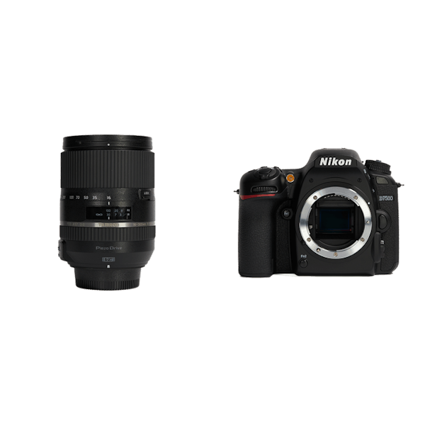 レンタル - Nikon DX最上位一眼レフ最新モデル×18倍ズームレンズセット