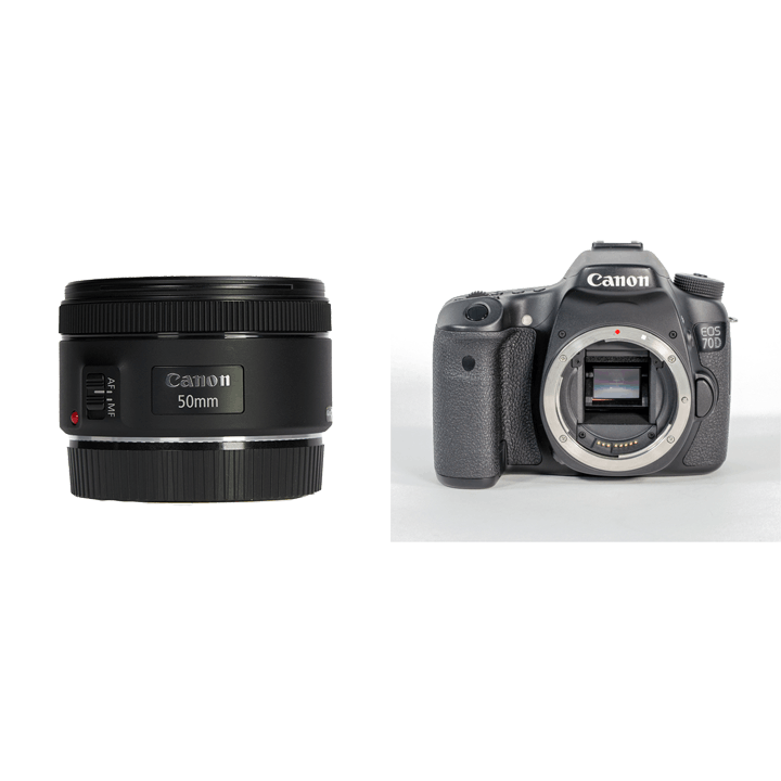Canon EOS 70D+EF28mm単焦点レンズセットカメラ